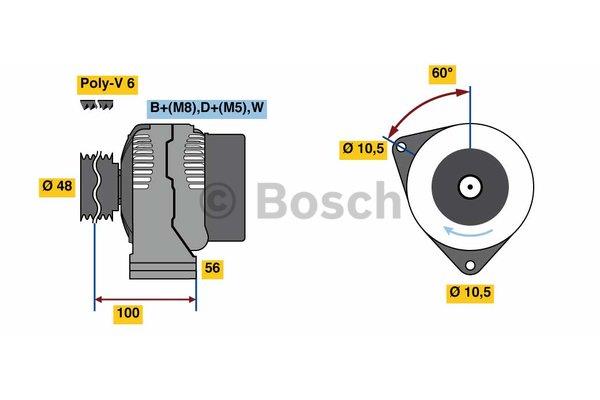 Bosch Generator – Preis 1044 PLN