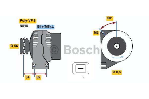 Генератор Bosch 0 124 515 019