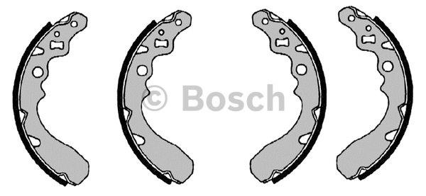 Bremsbackensatz Bosch 0 986 487 504