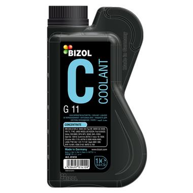 Bizol B81410 Antifreeze concentrate G11 COOLANT, blue, 1 l B81410: Buy near me in Poland at 2407.PL - Good price!