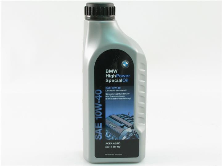 BMW 83 21 9 407 782 Engine oil BMW High Power Special 10W-40, 1L 83219407782: Buy near me in Poland at 2407.PL - Good price!