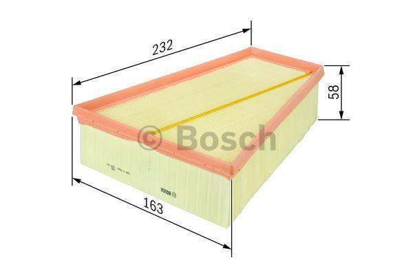 Luftfilter Bosch F 026 400 126