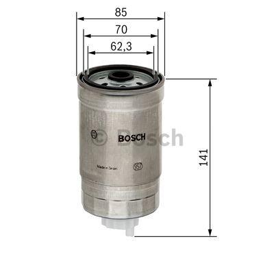 Топливный фильтр Bosch F 026 402 043