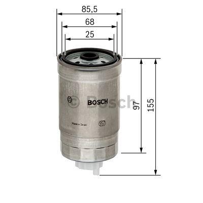 Bosch Filtr paliwa – cena 86 PLN