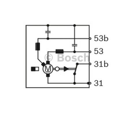 Scheibe wi motor Bosch F 006 B20 050