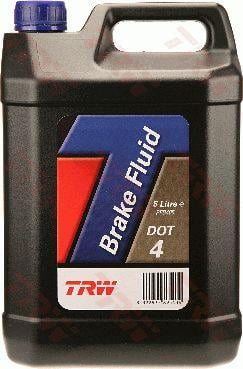 TRW PFB405 Тормозная жидкость DOT 4, 5л PFB405: Отличная цена - Купить в Польше на 2407.PL!