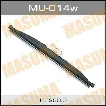 Masuma MU-014W Wiper Blade Frameless Winter Masuma Nano Graphite 350 mm (14") MU014W: Buy near me in Poland at 2407.PL - Good price!