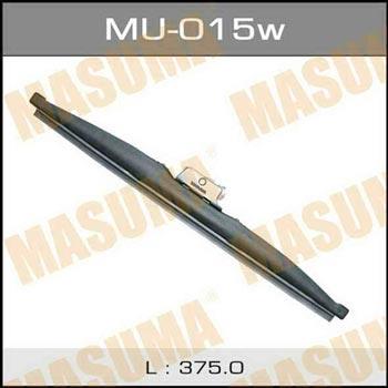 Masuma MU-015W Wiper Blade Frameless Winter Masuma Nano Graphite 380 mm (15") MU015W: Buy near me in Poland at 2407.PL - Good price!