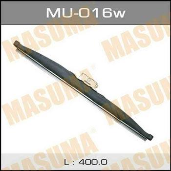 Masuma MU-016W Щетка стеклоочистителя бескаркасная зимняя Masuma Nano Graphite 400 мм (16") MU016W: Отличная цена - Купить в Польше на 2407.PL!