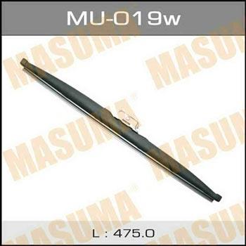 Masuma MU-019W Wiper Blade Frameless Winter Masuma Nano Graphite 480 mm (19") MU019W: Dobra cena w Polsce na 2407.PL - Kup Teraz!