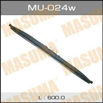 Masuma MU-024W Щетка стеклоочистителя бескаркасная зимняя Masuma Nano Graphite 600 мм (24") MU024W: Отличная цена - Купить в Польше на 2407.PL!