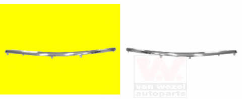 Van Wezel 5837482 Trim front bumper right 5837482: Buy near me in Poland at 2407.PL - Good price!