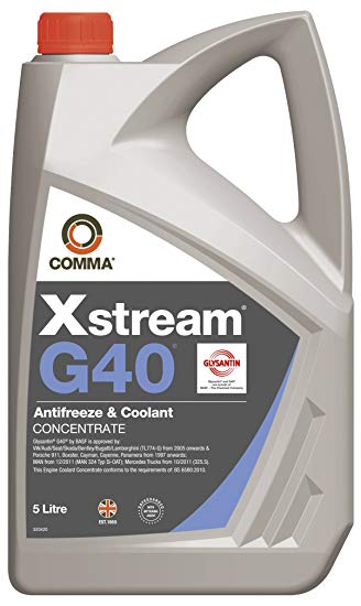 Comma XSG405L Антифриз-концентрат G12++ XSTREAM G40 ANTIFREEZE COOLANT CONCENTRATED, фиолетовый, 5 л XSG405L: Отличная цена - Купить в Польше на 2407.PL!