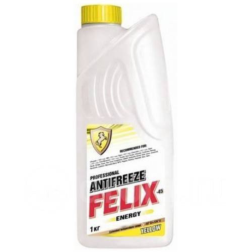 Felix 430206026 Coolant G12 + ENERGY, yellow, -45°C, 1 L 430206026: Buy near me in Poland at 2407.PL - Good price!