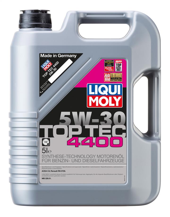 Olej silnikowy Liqui Moly Top Tec 4400 5W-30, 5L Liqui Moly 2322