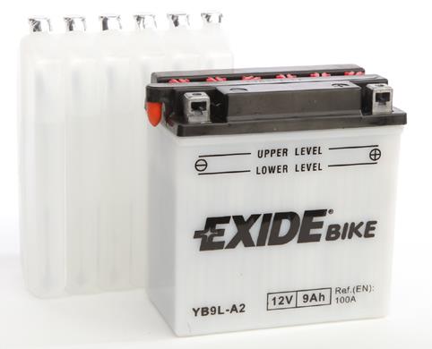Exide EB9L-A2 Аккумулятор Exide 12В 9Ач 100А(EN) R+ EB9LA2: Отличная цена - Купить в Польше на 2407.PL!