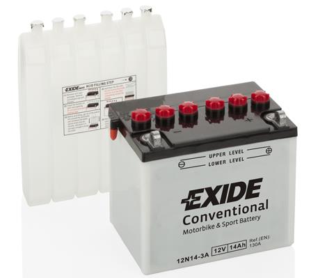 Exide 12N24-3A Battery Exide Conventional 12V 24AH 220A(EN) R+ 12N243A: Buy near me at 2407.PL in Poland at an Affordable price!