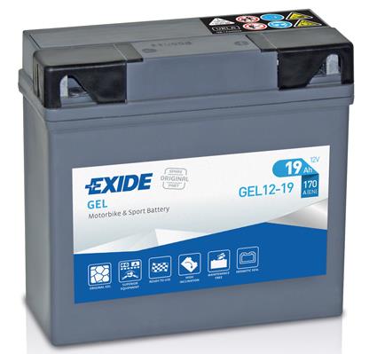 Exide GEL12-19 Аккумулятор Exide GEL 12В 19Ач 170А(EN) R+ GEL1219: Отличная цена - Купить в Польше на 2407.PL!