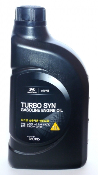 Моторное масло Hyundai&#x2F;Kia Turbo SYN Gasoline 5W-30, 1л Hyundai&#x2F;Kia 05100-00141