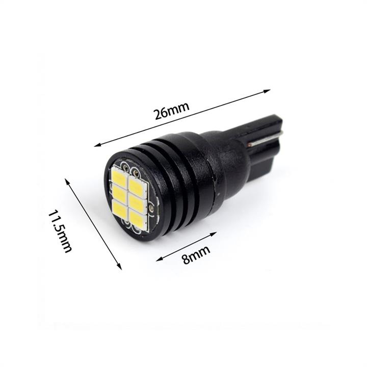 Carlamp LED-Lampe T10 12V W2,1x9,5d (2 Stk.) – Preis