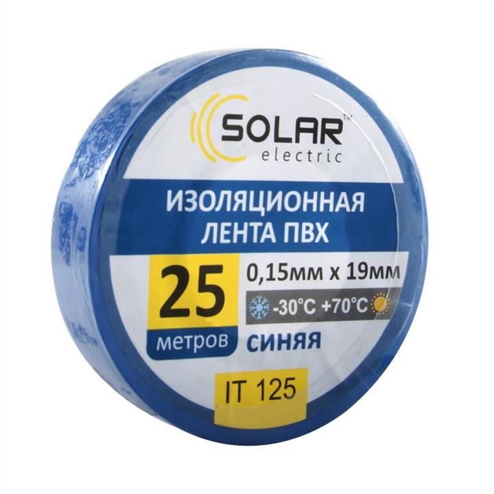 Solar IT125 Insulating tape blue, 25 m IT125: Buy near me in Poland at 2407.PL - Good price!
