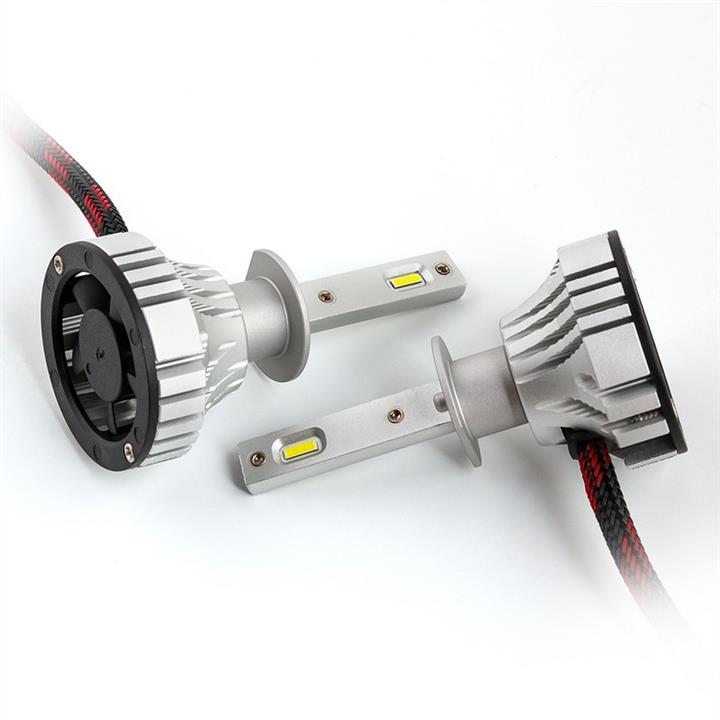 Carlamp Żarówka LED zestaw Carlamp Ultra Vision H1 12V 36W 6500K (2 szt.) – cena