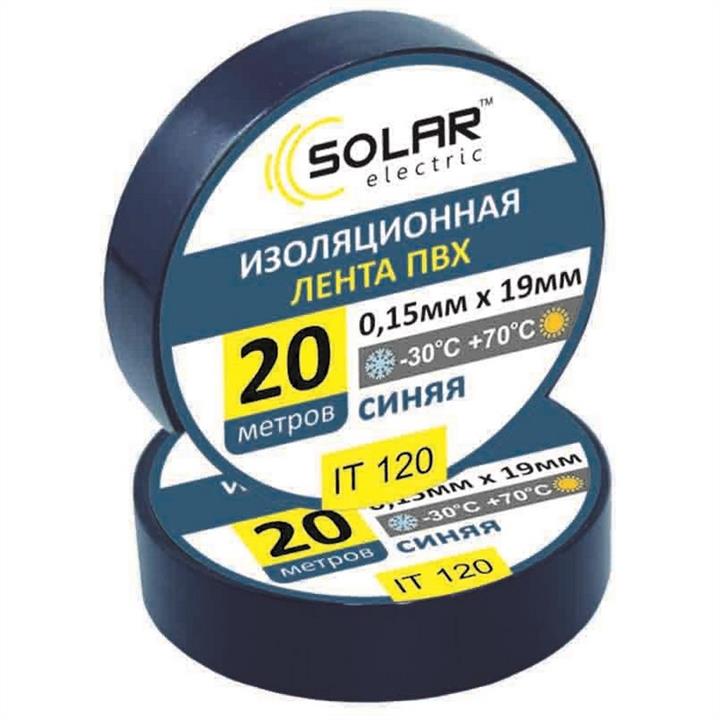 Solar IT120 Taśma izolacyjna niebieska, 20 m IT120: Dobra cena w Polsce na 2407.PL - Kup Teraz!