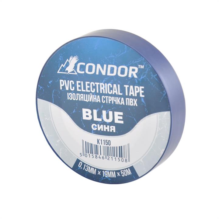 Condor K1150 Insulating tape blue, 50 m K1150: Buy near me in Poland at 2407.PL - Good price!