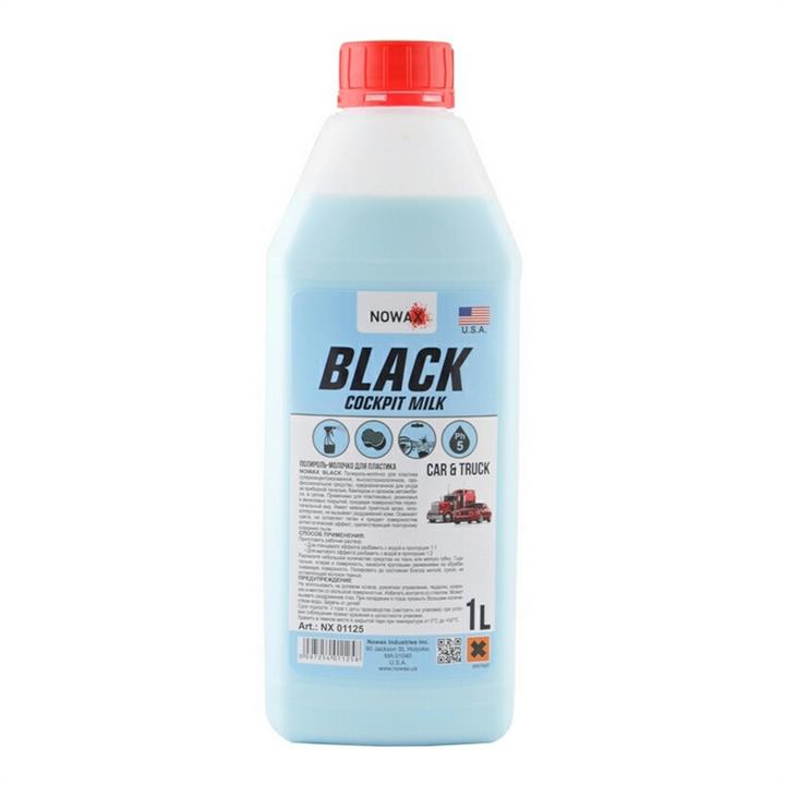 Nowax NX01125 Полироль молочко для пластика Nowax BLACK Cocpit Milk, 1 л NX01125: Отличная цена - Купить в Польше на 2407.PL!