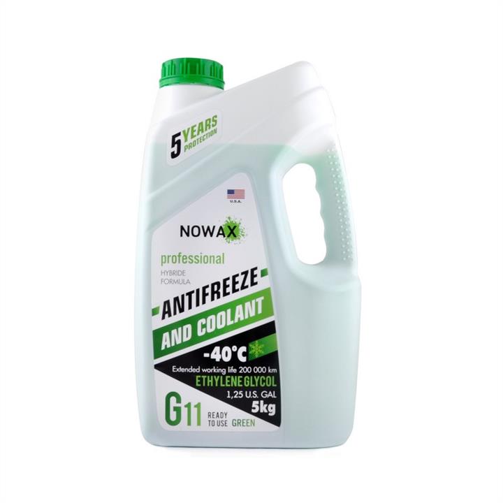 Nowax NX05003 Coolant G11, green, -40°C, 5 L NX05003: Buy near me in Poland at 2407.PL - Good price!