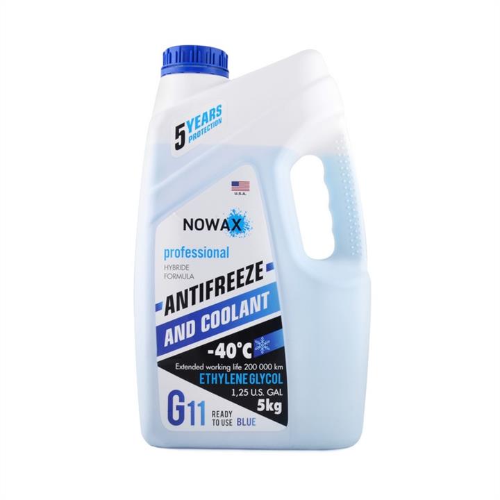 Nowax NX05002 Antifreeze NOWAX NX05002 G11 blue, 5L NX05002: Buy near me in Poland at 2407.PL - Good price!