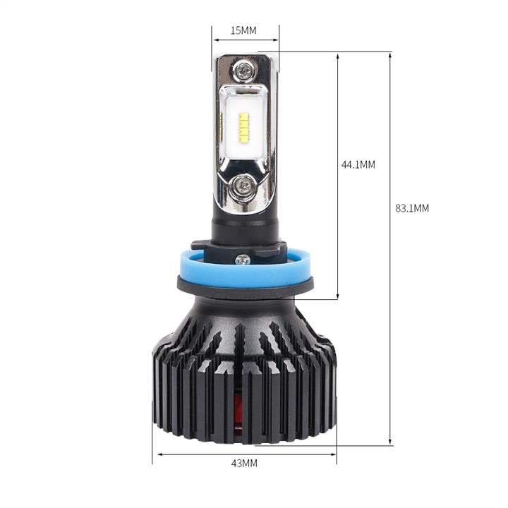 Carlamp LED bulbs kit Carlamp Smart Vision H11 12V 30W 6500K (2 pc.) – price