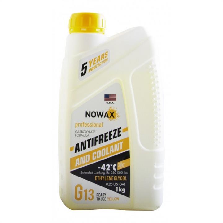 Nowax NX01012 Antifreeze G13, yellow, -42°C, 1 l NX01012: Buy near me in Poland at 2407.PL - Good price!