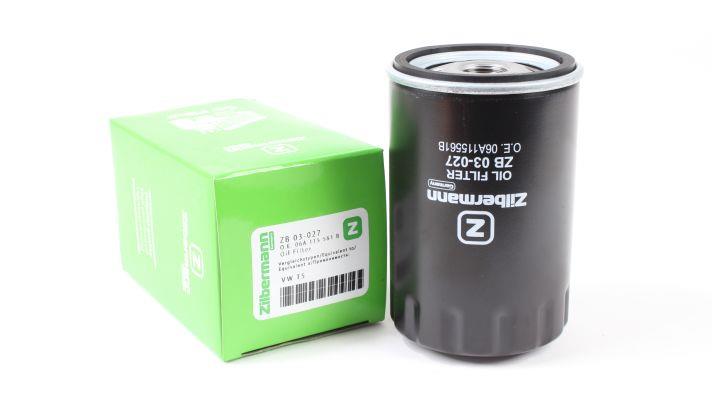 Zilbermann 03-027 Oil Filter 03027: Buy near me in Poland at 2407.PL - Good price!