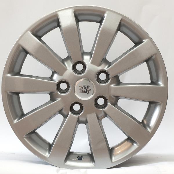 WSP Italy RTO16655245LLV Light Alloy Wheel WSP Italy W1752 AURIS (TOYOTA) 6,5x16 5x114,3 ET45 DIA60,1 SILVER RTO16655245LLV: Buy near me at 2407.PL in Poland at an Affordable price!