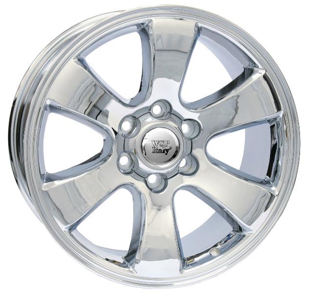 WSP Italy RTO17750730IWX Light Alloy Wheel WSP Italy W1707 YOKOHAMA PRADO (TOYOTA) 7,5x17 6x139,7 ET30 DIA106,1 CHROME RTO17750730IWX: Buy near me at 2407.PL in Poland at an Affordable price!