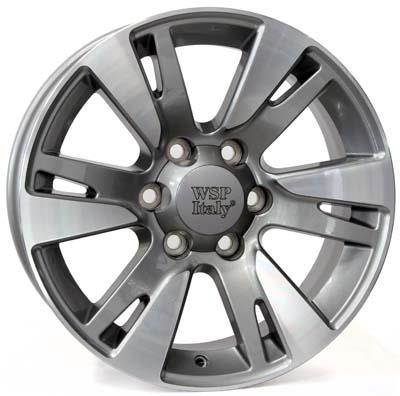 WSP Italy RTO20856540QNIY Light Alloy Wheel WSP Italy W1765 VENERE (TOYOTA) 8,5x20 6x139,7 ET40 DIA106,1 ANTHRACITE POLISHED RTO20856540QNIY: Buy near me at 2407.PL in Poland at an Affordable price!