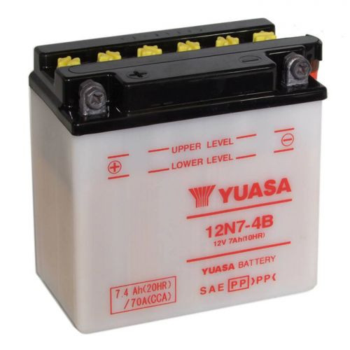 Yuasa 12N7-4B Battery Yuasa 12V 7AH 75A(EN) L+ 12N74B: Buy near me in Poland at 2407.PL - Good price!