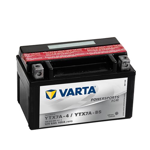 Varta 506015005A514 Battery Varta Powersports AGM 12V 6AH 105A(EN) L+ 506015005A514: Buy near me in Poland at 2407.PL - Good price!