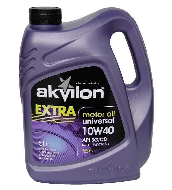Olej silnikowy Akvilon Extra 10W-40, 5L Akvilon 4820095201047
