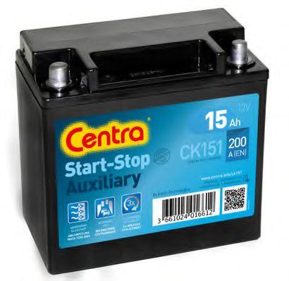 Centra CK151 Akumulator Centra Start-Stop 12V 15AH 200A(EN) L+ CK151: Dobra cena w Polsce na 2407.PL - Kup Teraz!