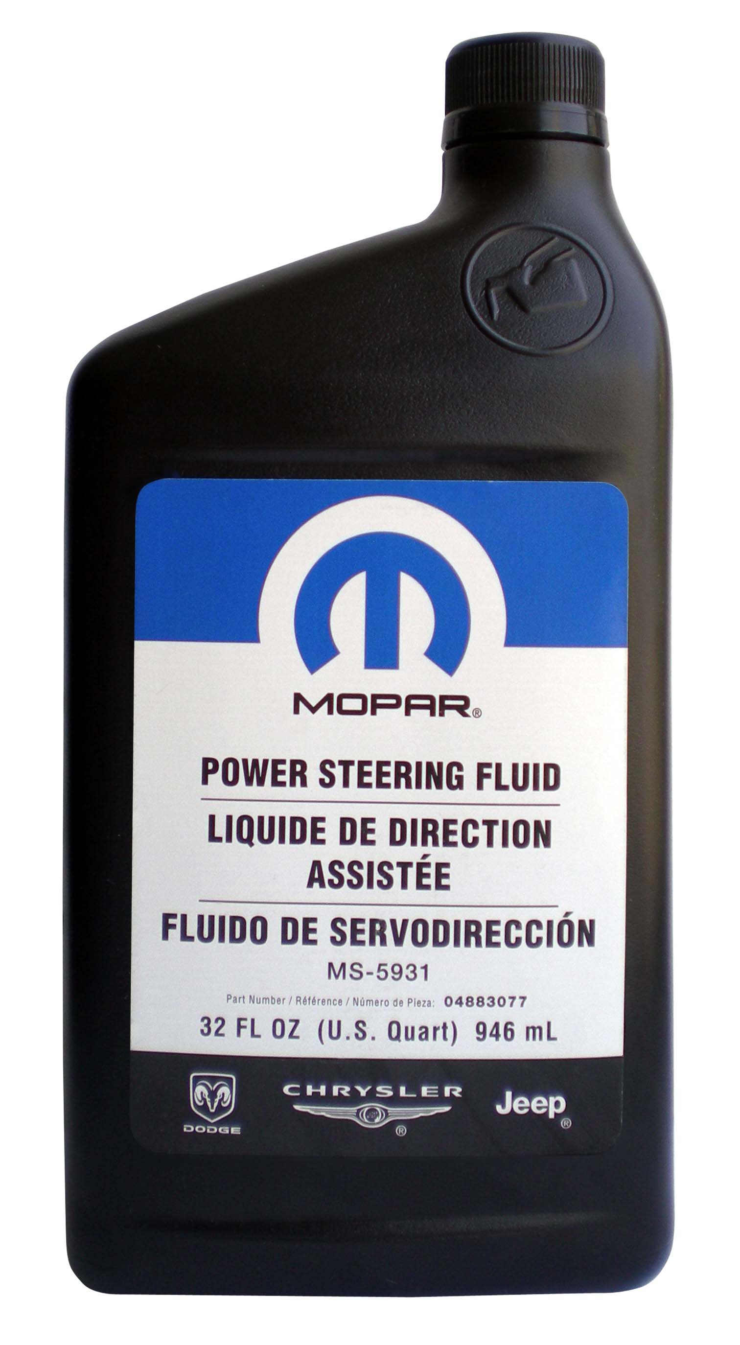 Chrysler/Mopar 04883 077 Hydraulic oil Chrysler Power Steering Fluid, 0.946l 04883077: Buy near me at 2407.PL in Poland at an Affordable price!