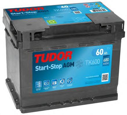Tudor TK600 Akumulator Tudor 12V 60AH 680A(EN) R+ TK600: Dobra cena w Polsce na 2407.PL - Kup Teraz!