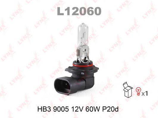 LYNXauto L12060 Halogen lamp 12V HB3 60W L12060: Buy near me in Poland at 2407.PL - Good price!