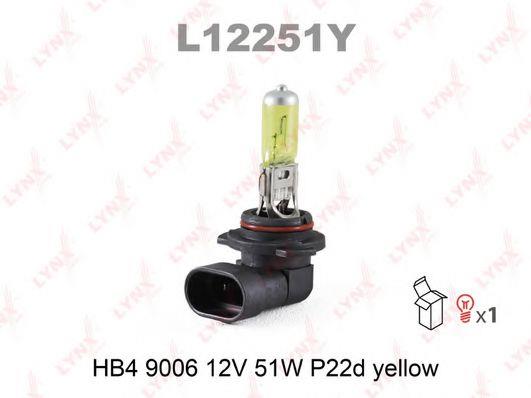 LYNXauto L12251Y Halogen lamp 12V HB4 51W L12251Y: Buy near me in Poland at 2407.PL - Good price!