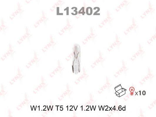 LYNXauto L13402 Лампа розжарювання W1,2W 12V 1,2W L13402: Приваблива ціна - Купити у Польщі на 2407.PL!
