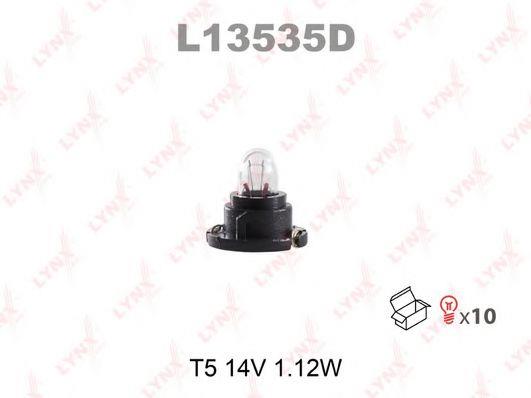 LYNXauto L13535D Glow bulb T5 14V 1,12W L13535D: Buy near me at 2407.PL in Poland at an Affordable price!