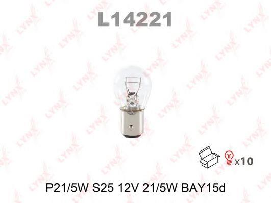 LYNXauto L14221 Лампа накаливания P21/5W 12V 21/5W L14221: Отличная цена - Купить в Польше на 2407.PL!