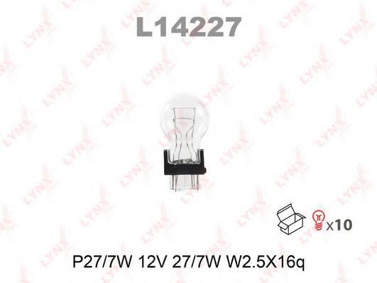 LYNXauto L14227 Лампа накаливания P27/7W 12V 27/7W L14227: Отличная цена - Купить в Польше на 2407.PL!