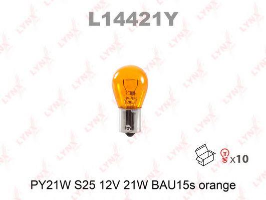 LYNXauto L14421Y Лампа накаливания желтая PY21W 12V 21W L14421Y: Отличная цена - Купить в Польше на 2407.PL!